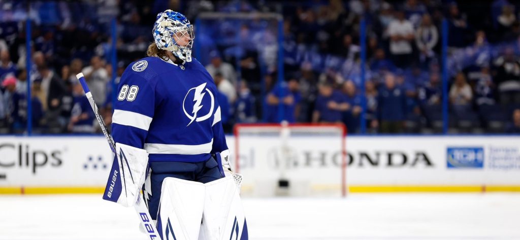 Lightning goalkeeper Vasilevskiy out for 2 months after back surgery