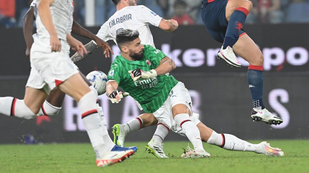 AC Milan hits the marketing jackpot with Giroud goalkeeper jersey