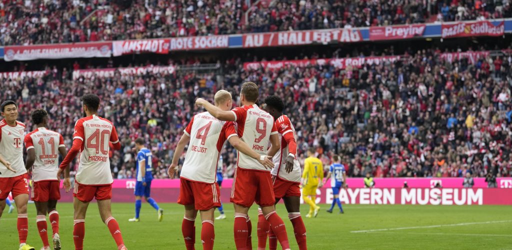 Bayern destroy Darmstadt 8-0 with second-half rout to go top