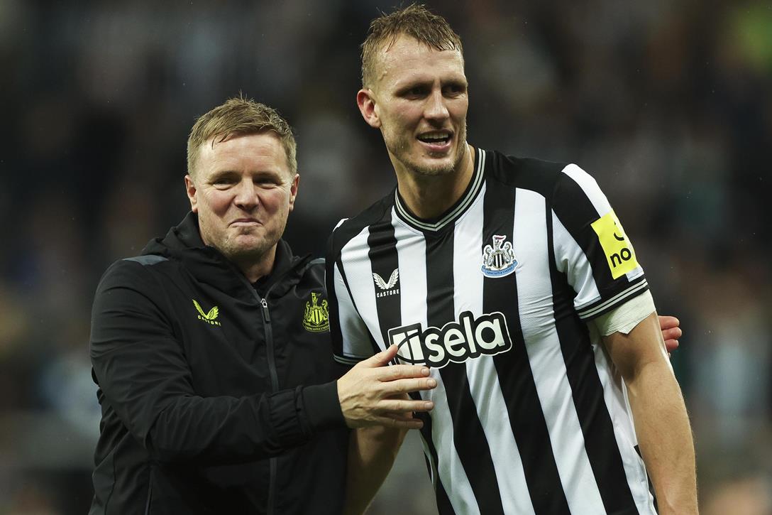 Newcastle’s Eddie Howe says PSG 4-1 win was a ‘special night’ width=