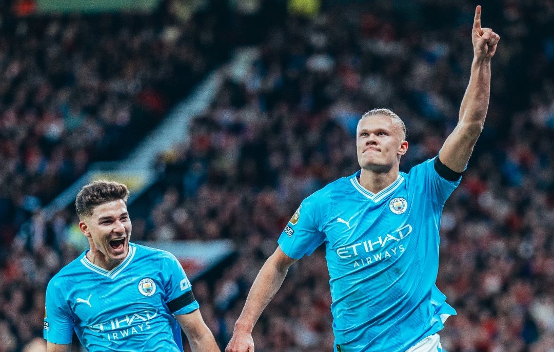 Haaland conquers Old Trafford as City beats Man United 3-0