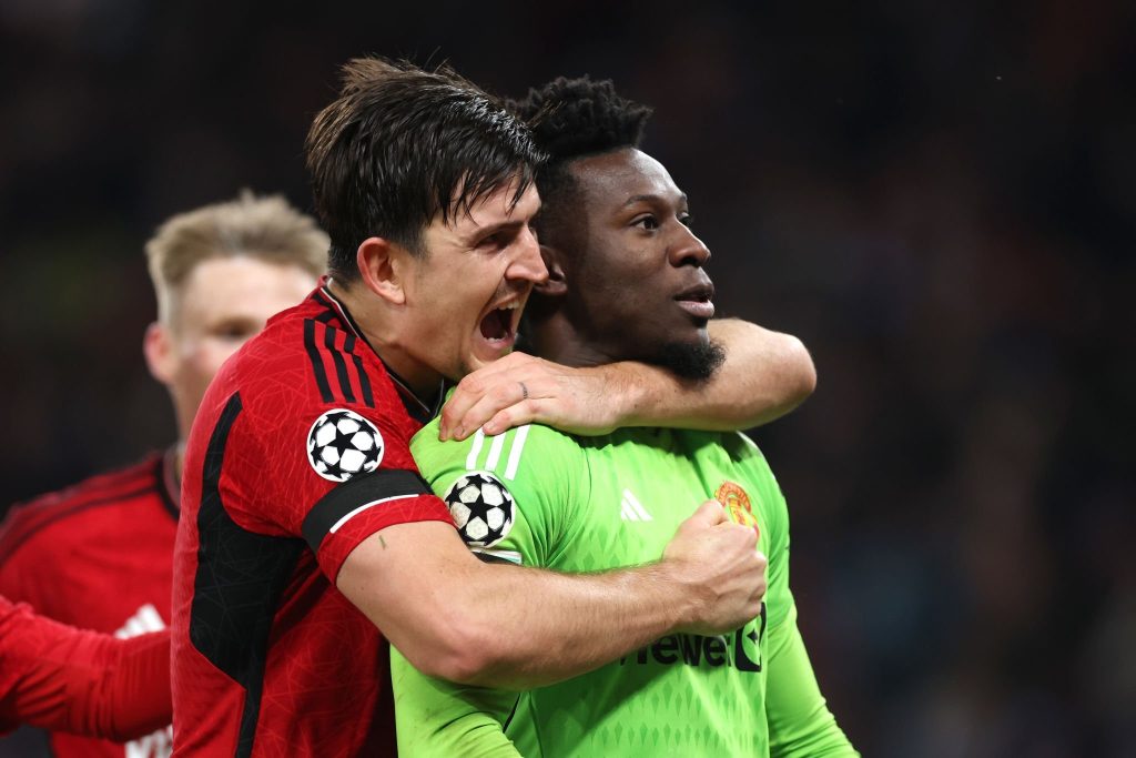 Maguire and Onana ressurect to get United’s first CL win this season