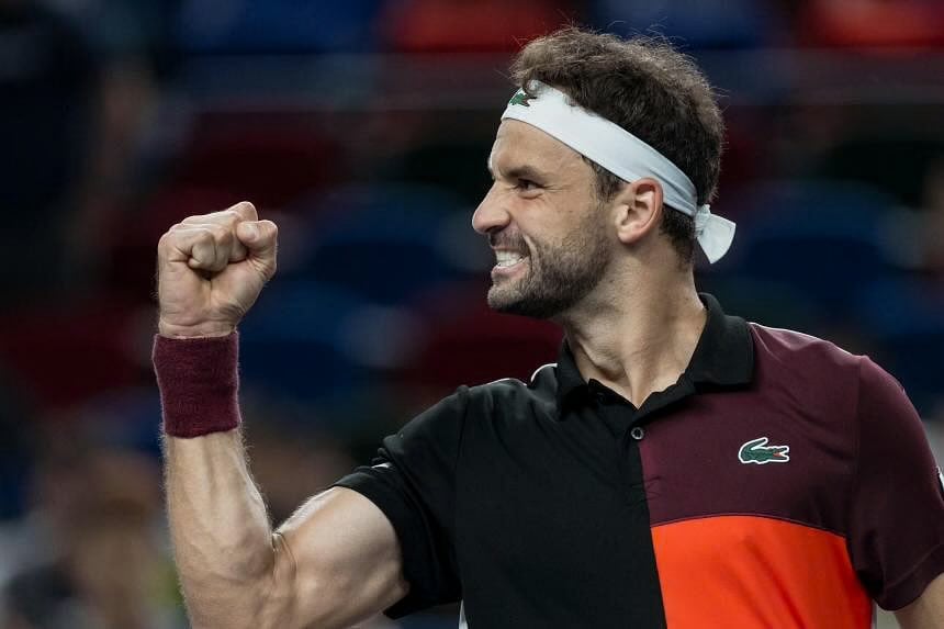 Dimitrov eliminates Jarry to reach Shanghai 1/2 finals