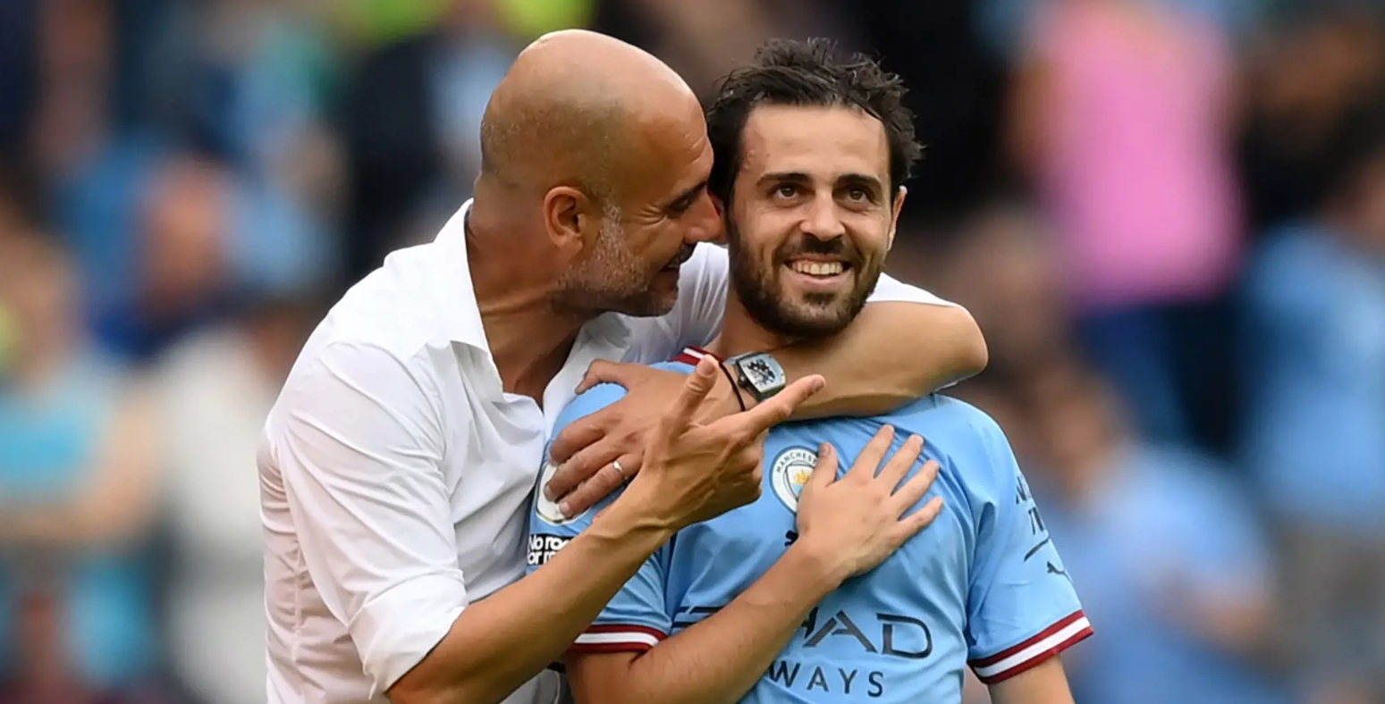 Guardiola says he’s ‘in love’ with Bernardo Silva