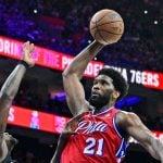 Embiid claims Harden not a distraction to 76ers