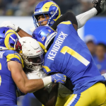 Rams CB Derion Kendrick is back at practice after gun charges