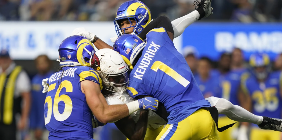 Rams CB Derion Kendrick is back at practice after gun charges