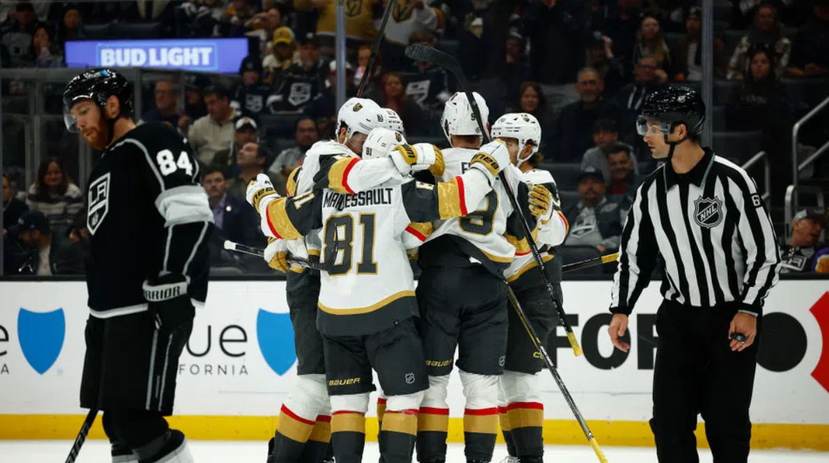 Golden Knights get back on winning ways, beating Kings on penalties