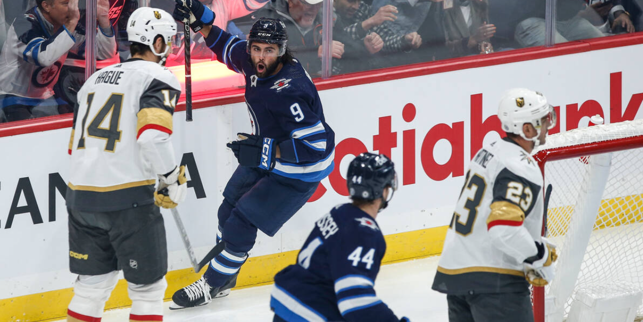 Knights beat Winnipeg 4-3 to continue the perfect title defense