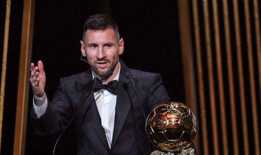 Messi triumphs with record 8th Ballon d'Or 5