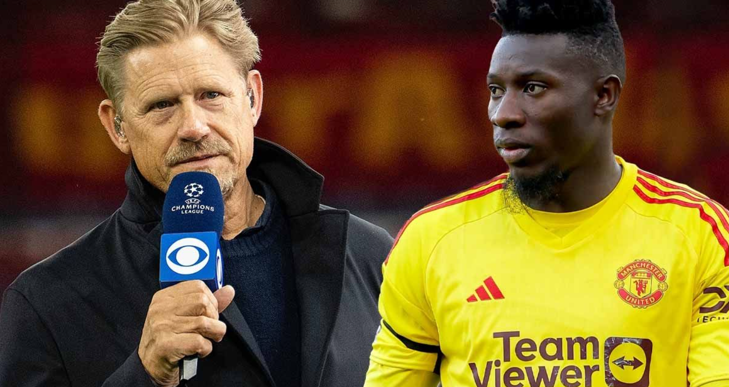 Schmeichel thinks Onana lost the faith of his teammates