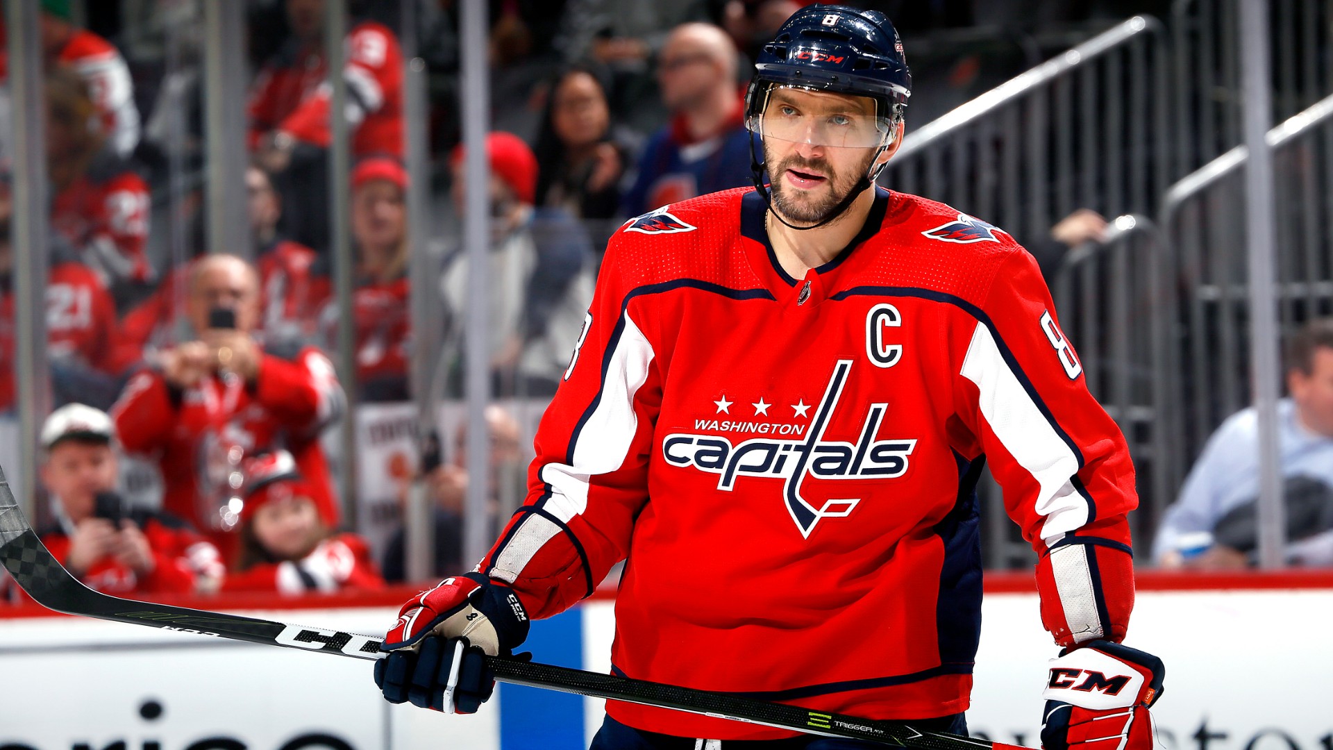 Ovechkin says he has to do ‘everything in his power’ to score a goal