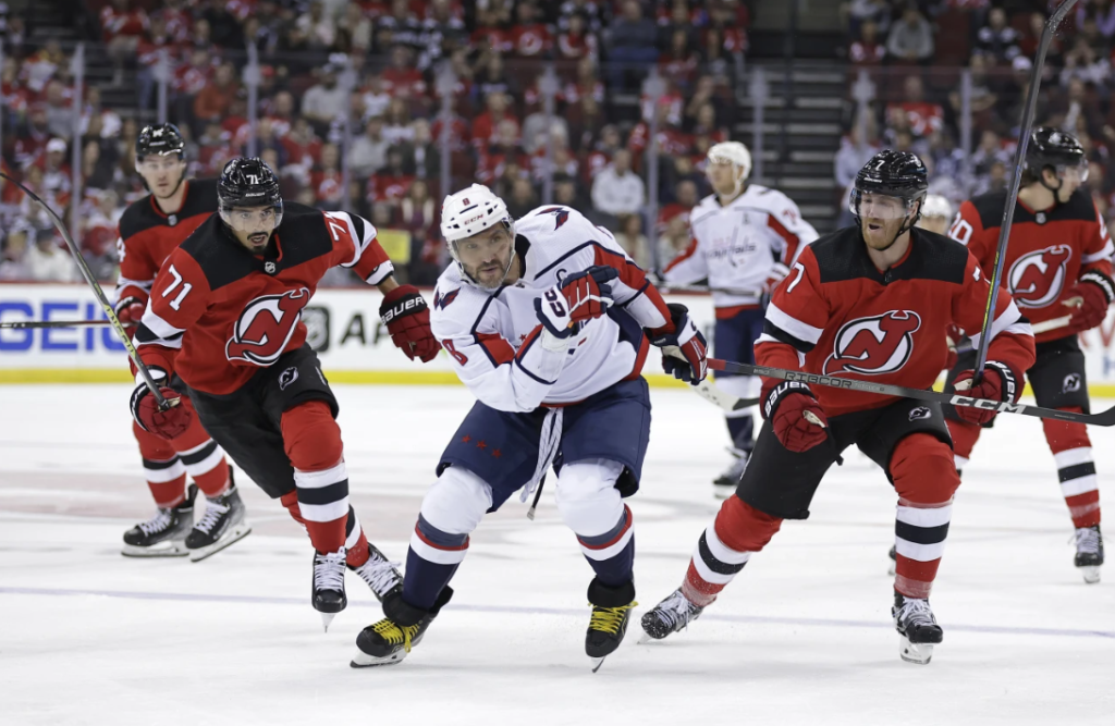 Washington beats New Jersey 6-4, Ovechkin scores again 4