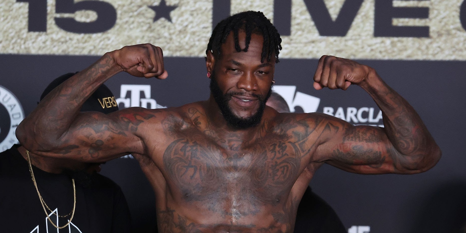 Deontay Wilder ready to fight Anthony Joshua