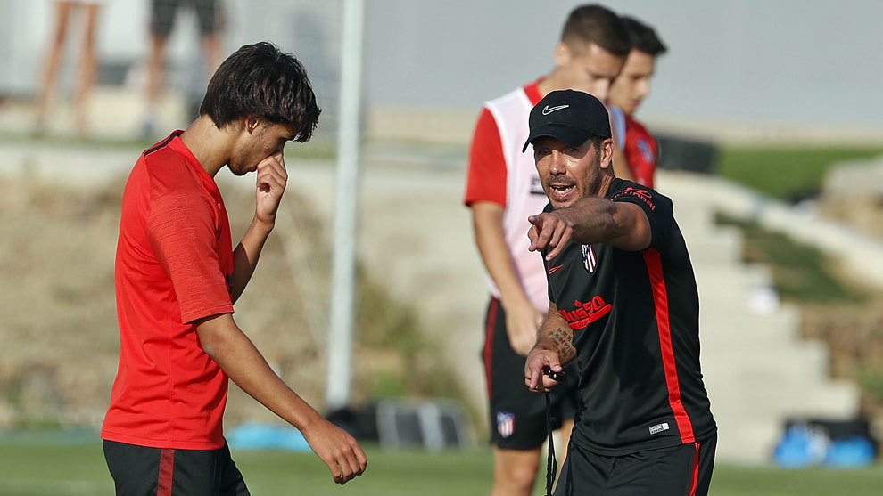 Diego Simeone says ‘people at Atletico don’t like Joao Felix’