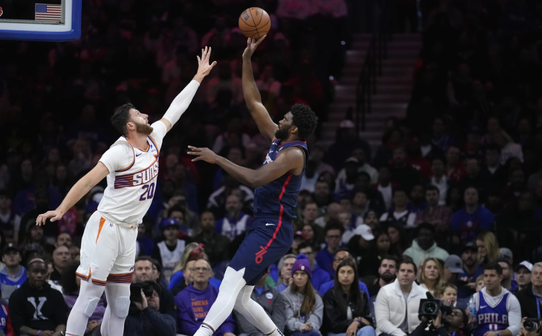 76ers beat Suns 112-100, Embiid nets 26