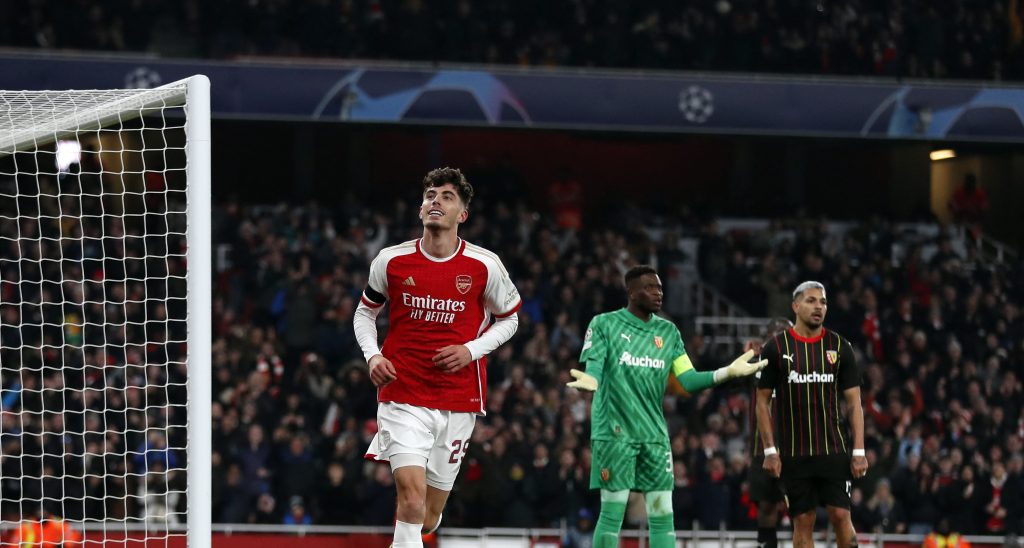 Arsenal destroy Lens with 5 goals in first half 3