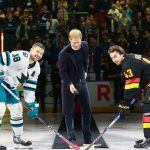 Canucks overpower Sharks 3-1 as Prince Harry watches from the stands