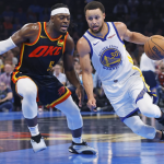 Warriors beat Thunder 141-139 with Curry’s last second layup