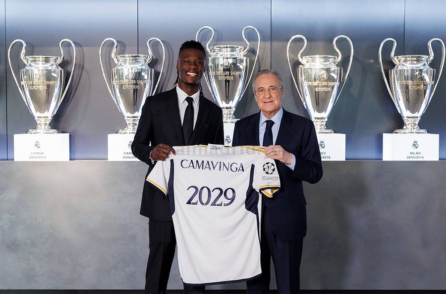 Camavinga inks contract extension with Real Madrid