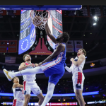 Embiid scores season-high 48 points in 76ers 146-128 Wizards win