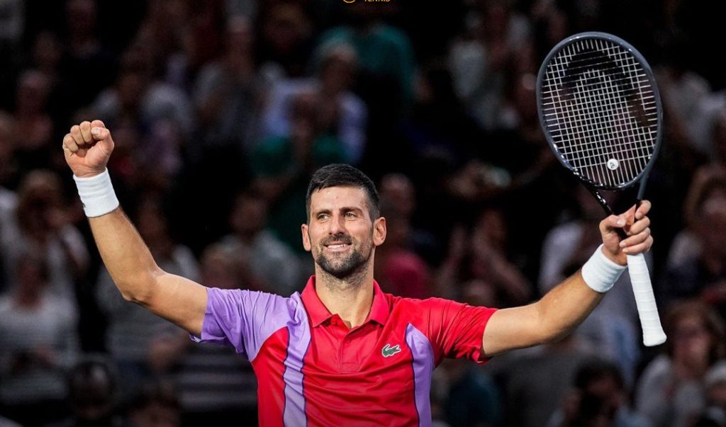 Djokovic had to fight hard to get to Paris 1/4-finals 4