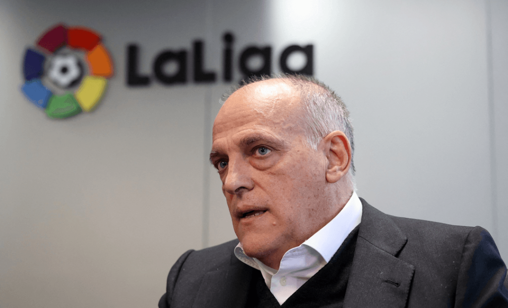 La Liga president Tebas resigns to arrange new elections 14