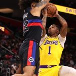 Lakers rout Pistons 133-107 to hand them 15th straight loss