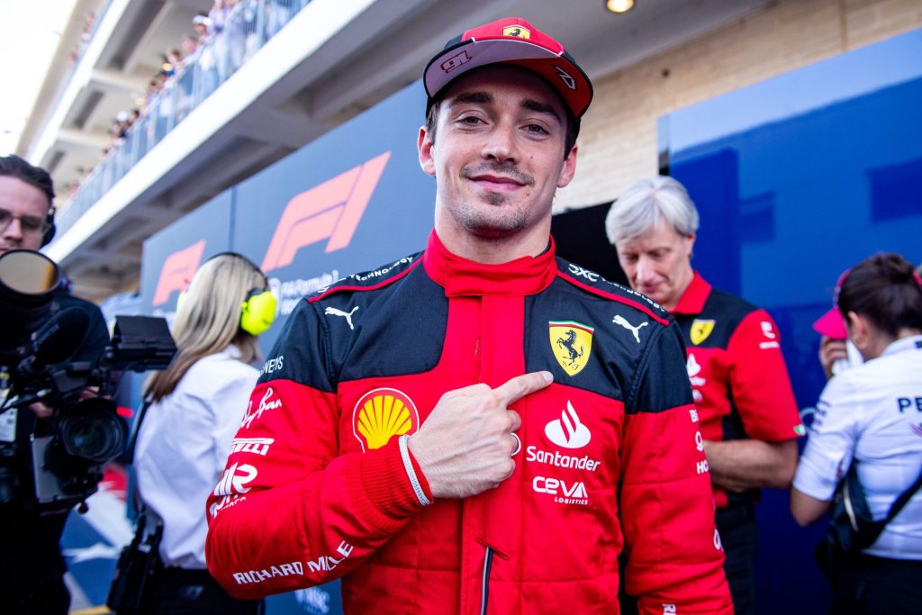 Leclerc eyeing victory in Las Vegas after superb Saturday