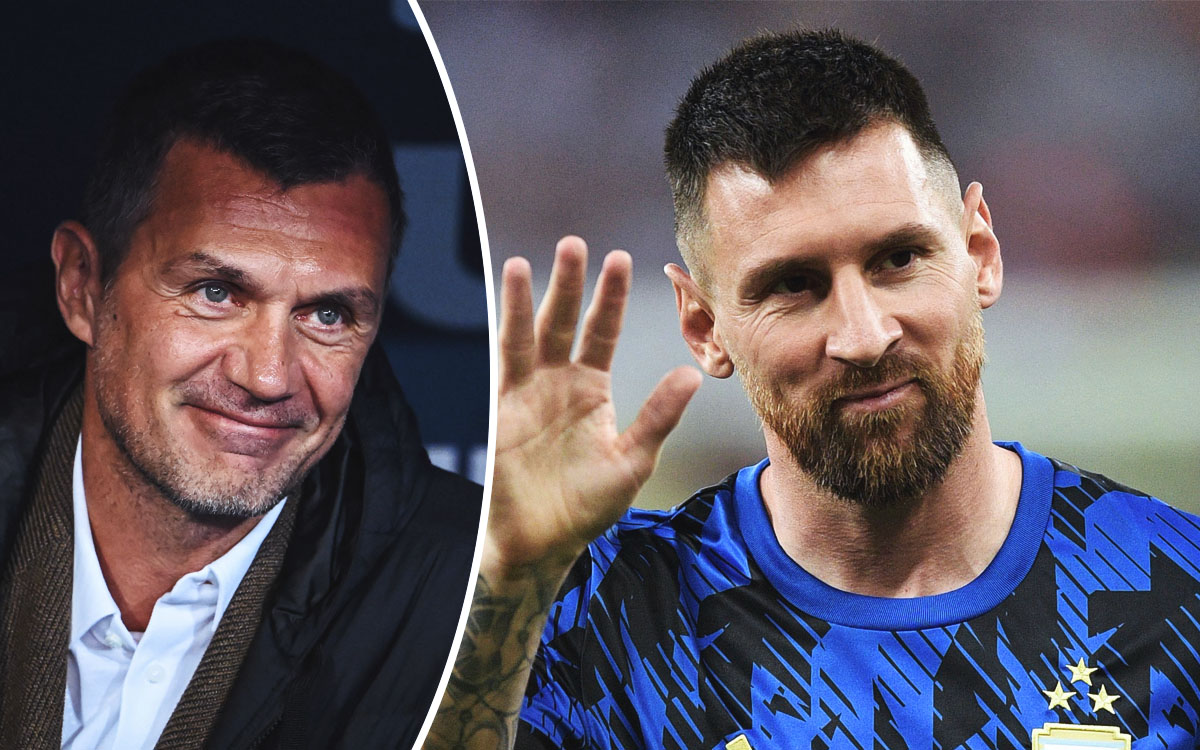 Paolo Maldini tried to bring Lionel Messi to AC Milan