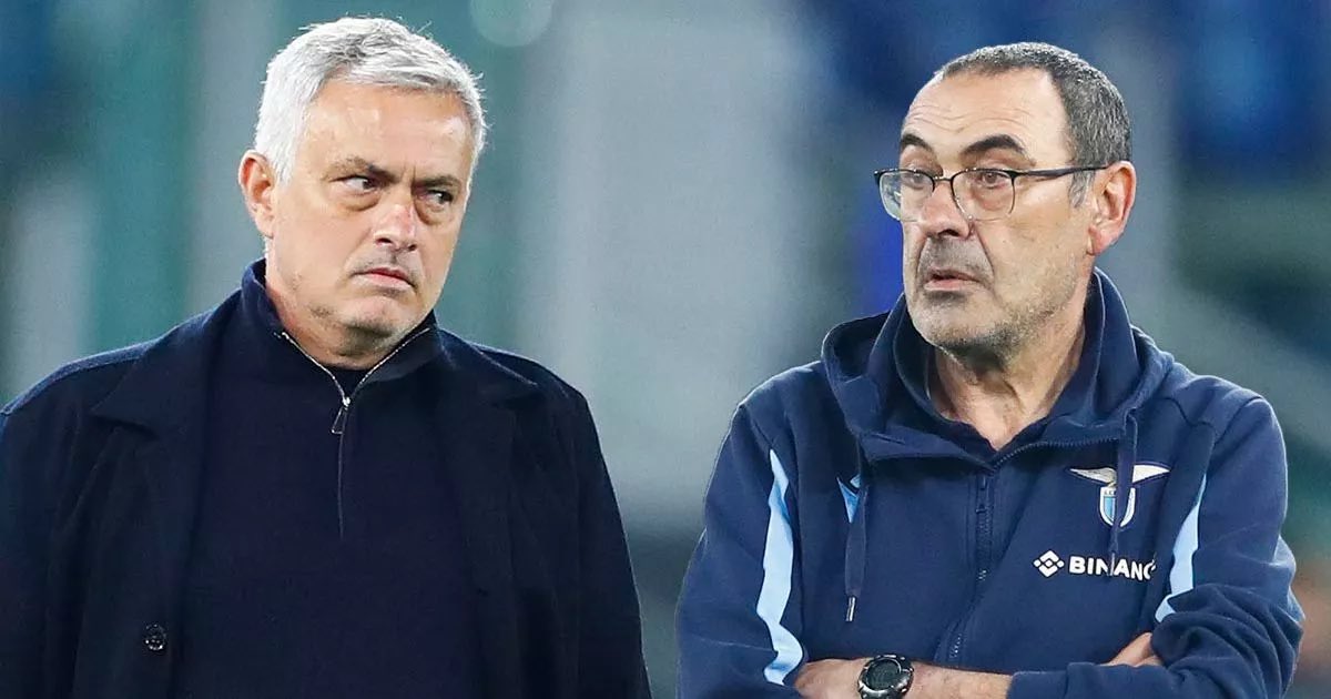 Mourinho hits back at Sarri’s claims that Roma have it easy