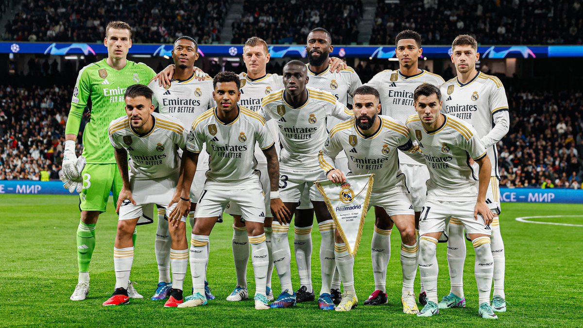Real Madrid beat Napoli 4-2 to win Group C in UCL