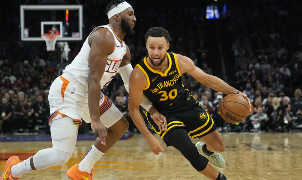 Suns win 123-115 to serve Warriors seventh defeat of the season 8