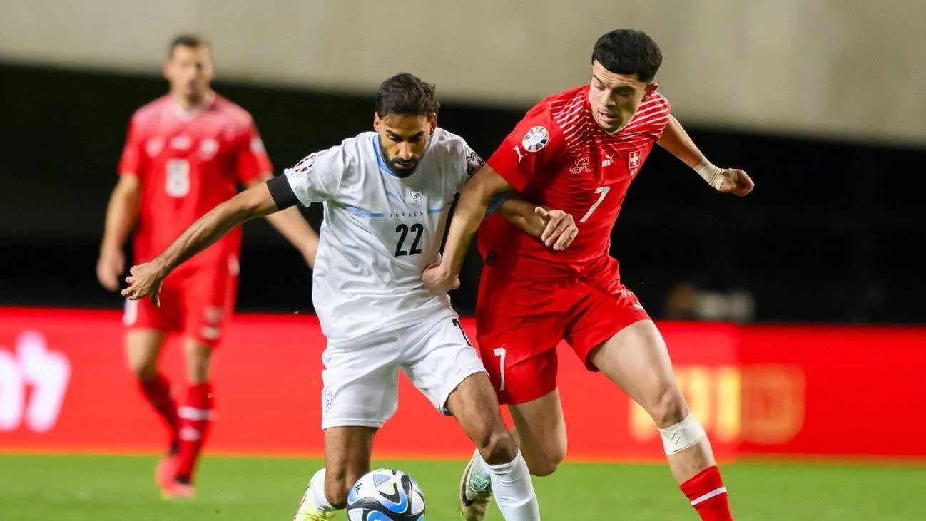 Switzerland secure top spot in Group I after 1-1 draw with Israel