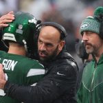 Saleh: ‘Jets could’ve done better without Rodgers’