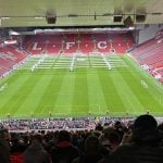 Anfield Road Stand finally opens up for crunch Man United clash