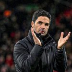Arteta praises his player for 1-1 draw at Anfield