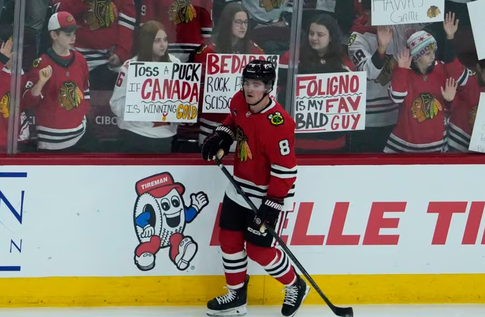 Bedard’s OT goal lifts Blackhawks 2-1 past Jets