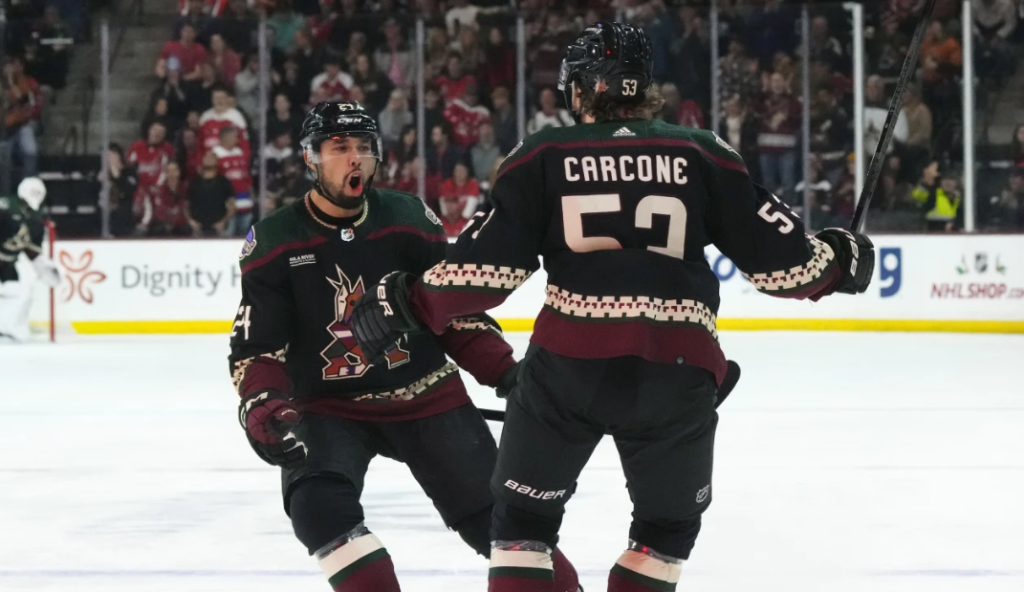 Coyotes demolish Capitals 6-0 in their sweep of former champions