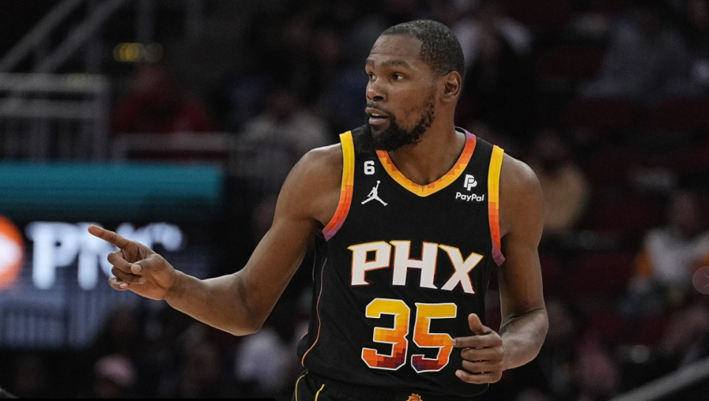 Durant gets 18th triple-double to push Suns beat Rockets 129-113
