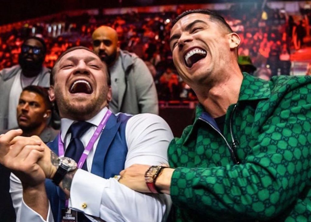 Conor McGregor teases $250 million fight with Cristiano Ronaldo 7