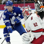 Aho’s goal and two assists push Hurricanes to 3-2 win over Leafs