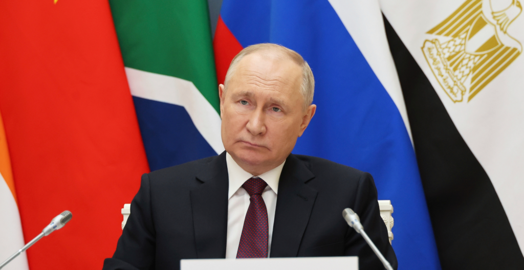 Russian president Putin questions IOC rules for Paris 2024
