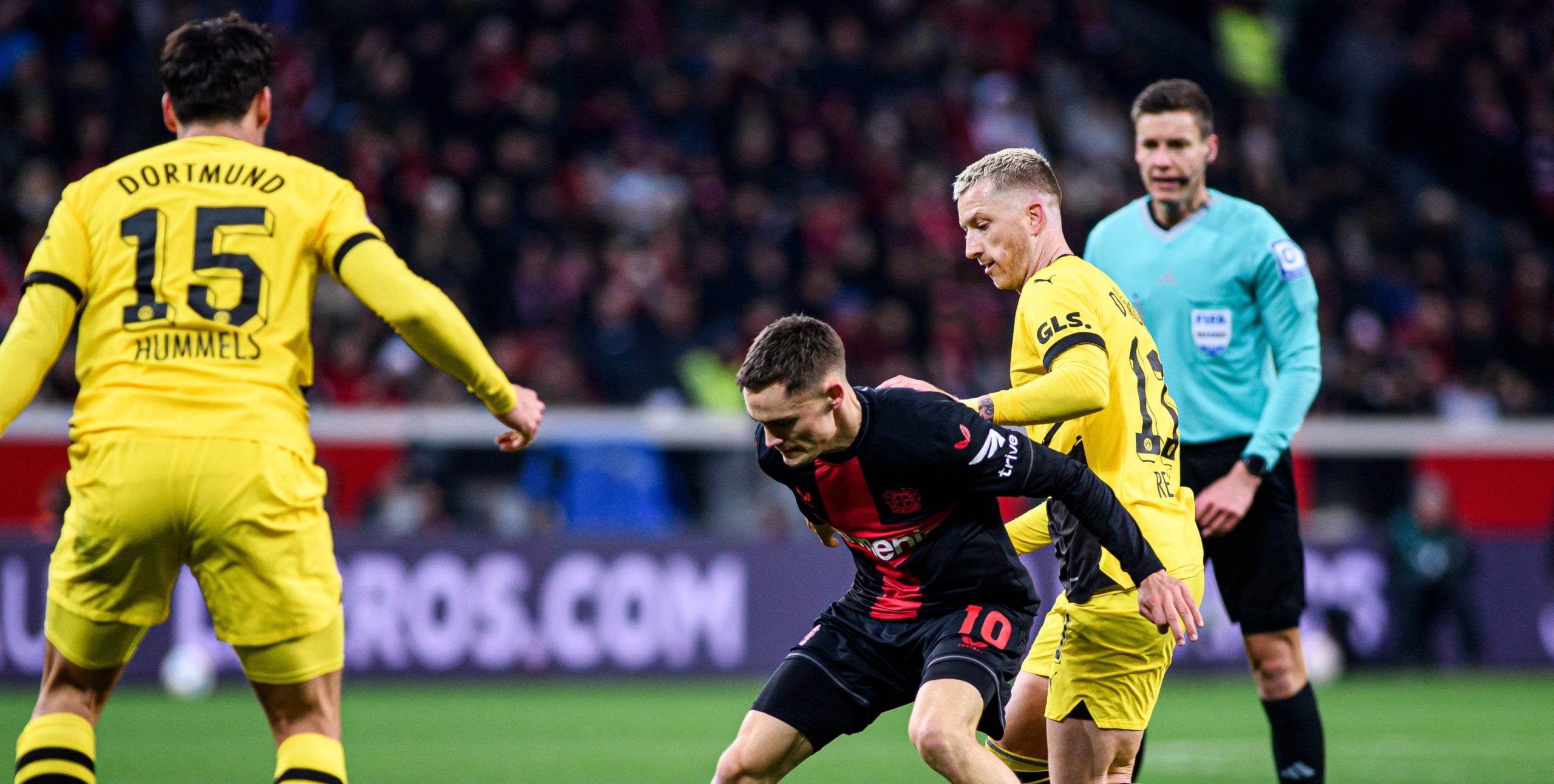 Late goal from Boniface earns Leverkusen a point vs. Dortmund