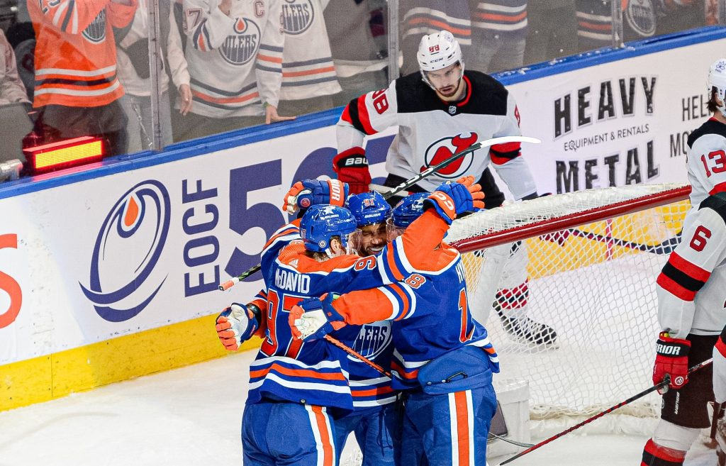Oilers’ run continue as they defeat Devils 4-1