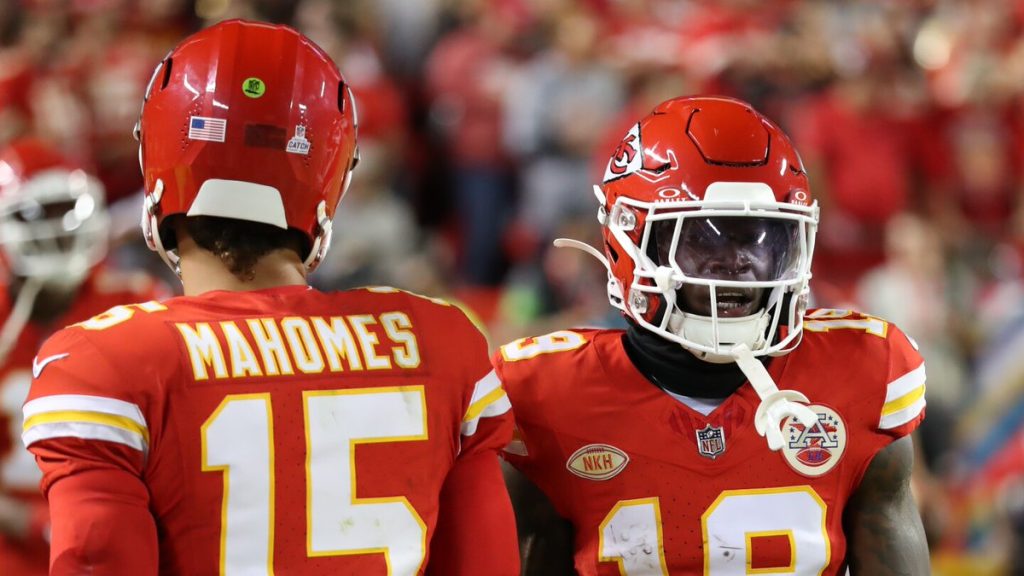 Mahomes advise to Toney: ‘Just be you’
