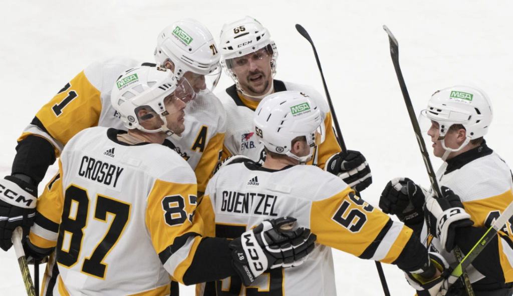 Penguins outlast Canadiens 4-3 in SO, Crosby now 13th in NHL history