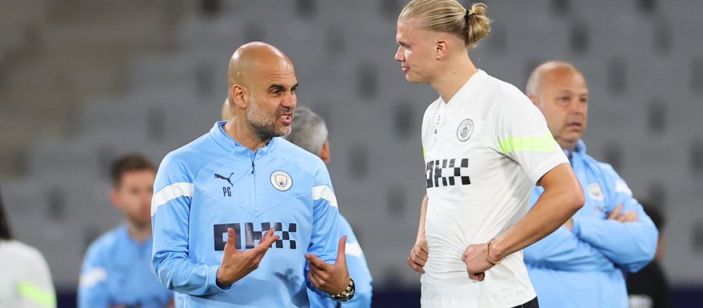 Guardiola shares Haaland is out vs. Red Star