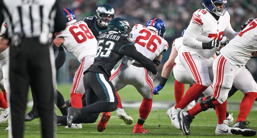 Eagles end 3-match skid with 33-25 win vs. Giants 7