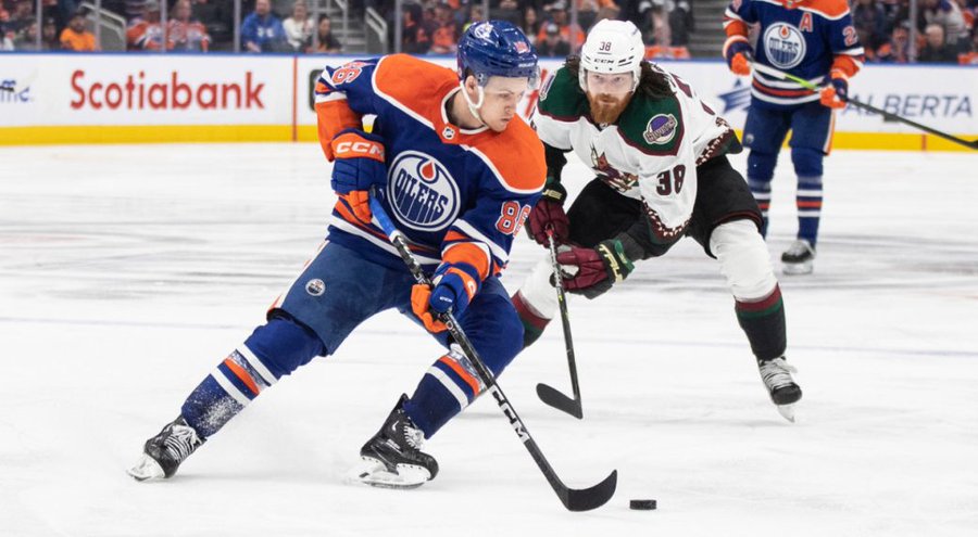 Edmonton loans Broberg to AHL as trade rumors boil